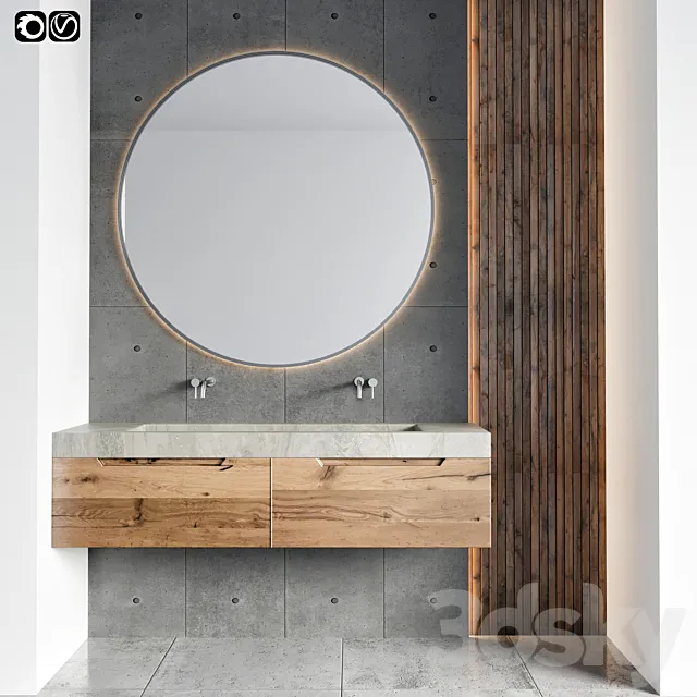 Bathroom furniture 4 3DModel