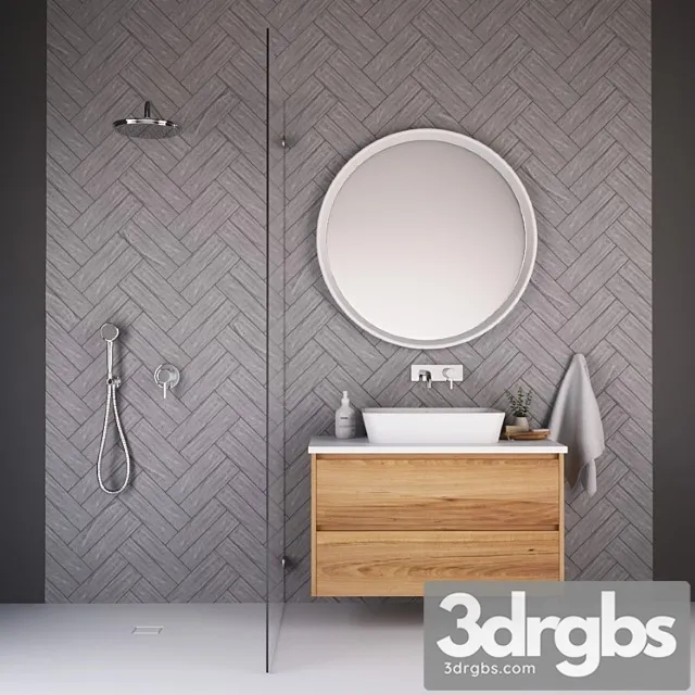 Bathroom Furniture 40 3D Model Free