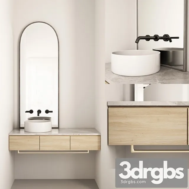 Bathroom Furniture 42 3D Model Free