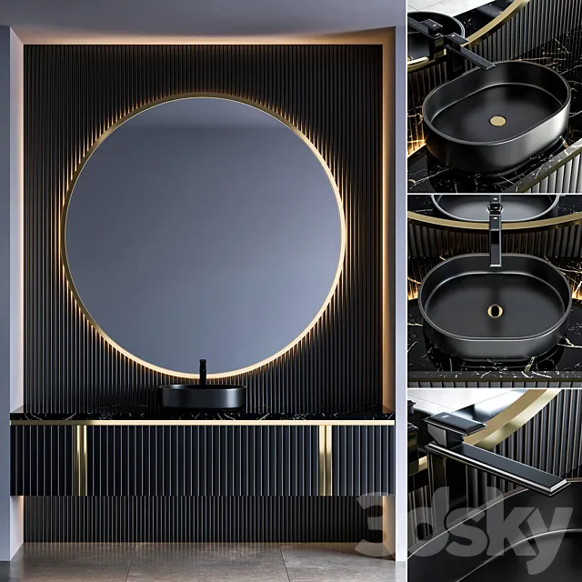 bathroom furniture 45 3D Model