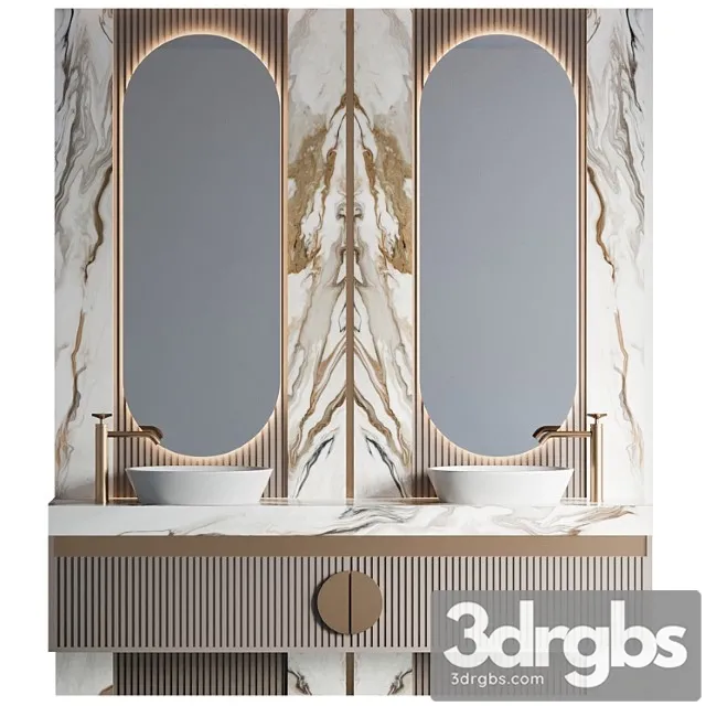 Bathroom furniture 46 3D Model Free