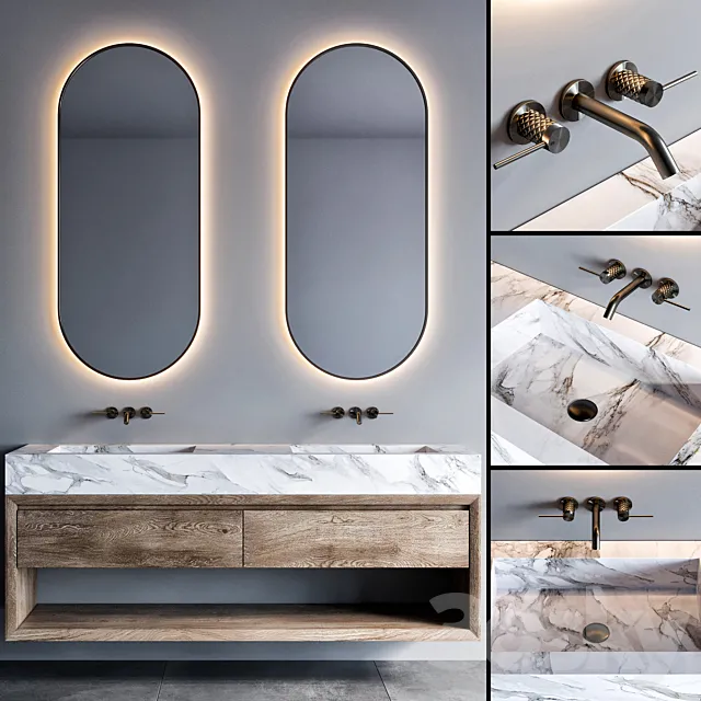 bathroom furniture 48 3D Model