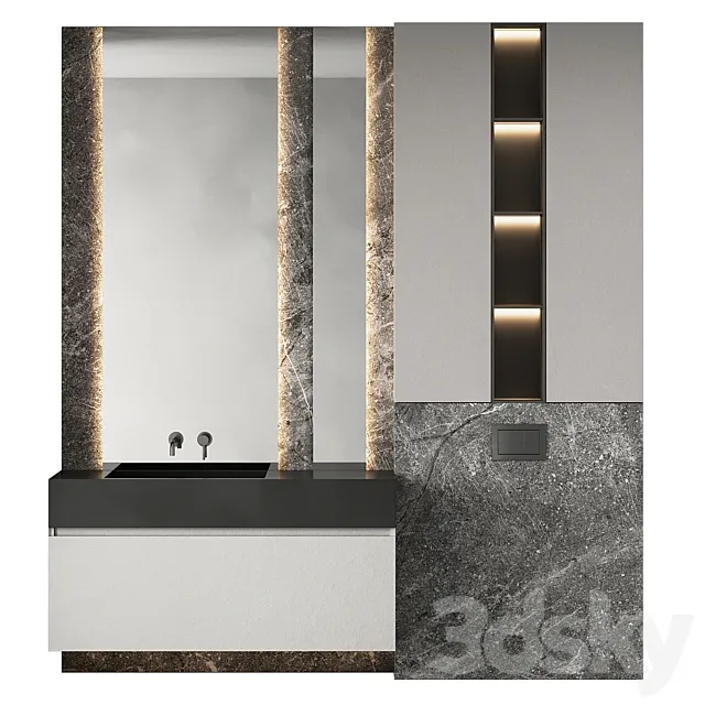 Bathroom furniture 49 3D Model