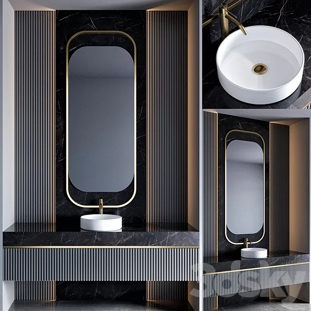 bathroom furniture 58 3DModel