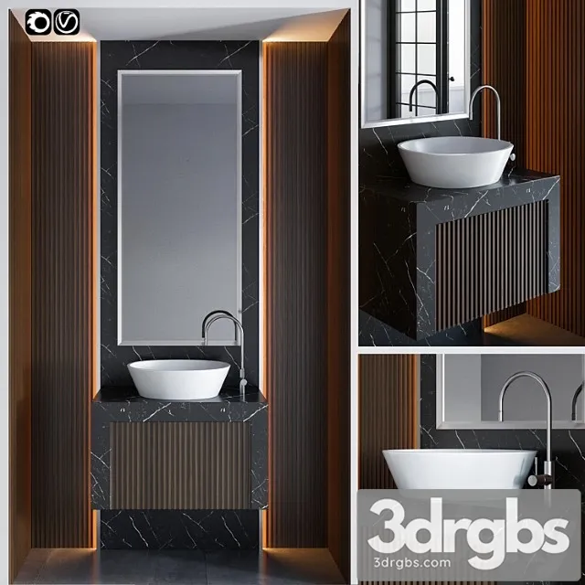 Bathroom Furniture 7 3D Model Free