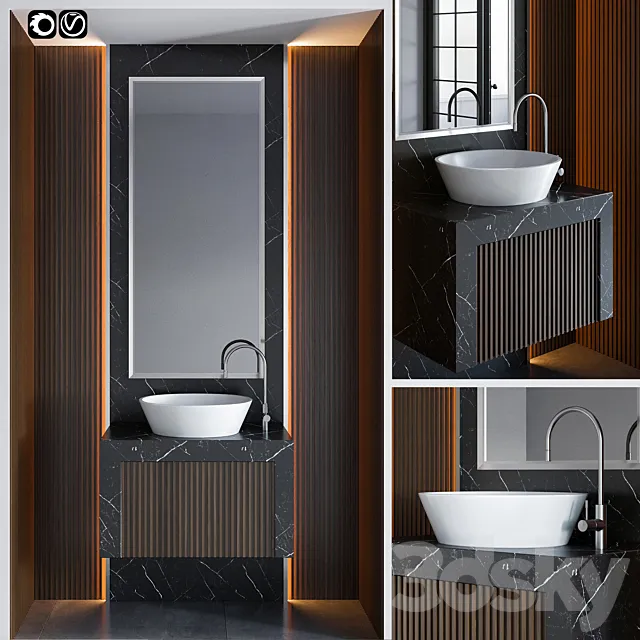 Bathroom furniture 7 3DModel
