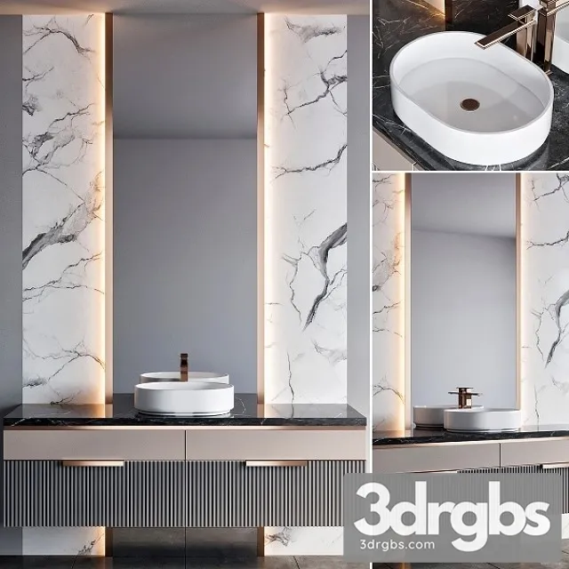 Bathroom Furniture 77 3D Model Free