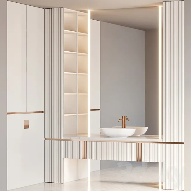 bathroom furniture 81 3D Model