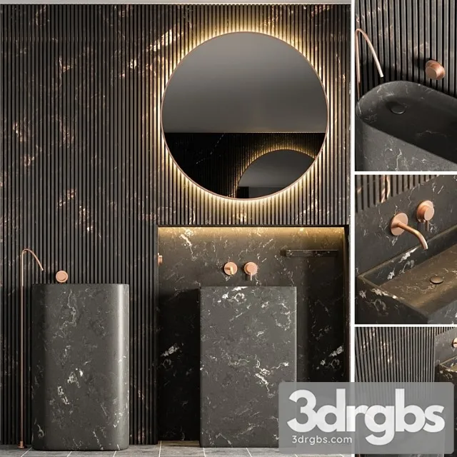 Bathroom Furniture B 3D Model Free