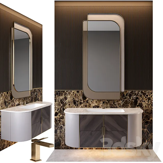 Bathroom furniture composition 109 Free Download