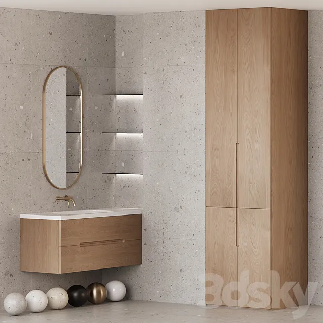 Bathroom furniture EGO 3D Model