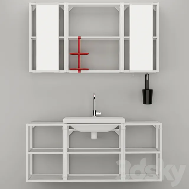 Bathroom furniture ENHET ENHET 3D Model
