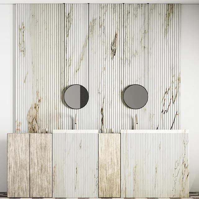 Bathroom Furniture G 3D Model