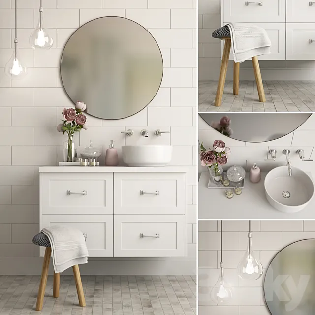 Bathroom Furniture I Bathroom furniture_01 3DModel