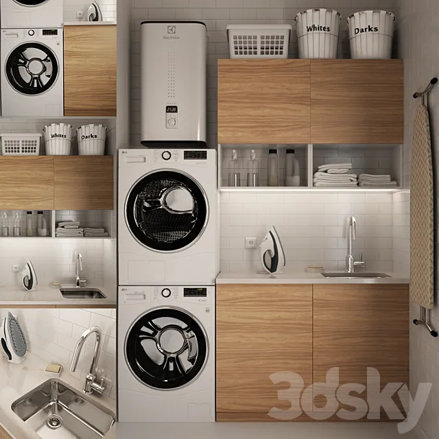 Bathroom Furniture I Bathroom furniture_03 3D Model