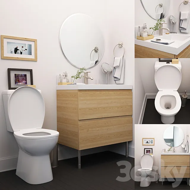 Bathroom Furniture I Bathroom furniture_11 3D Model