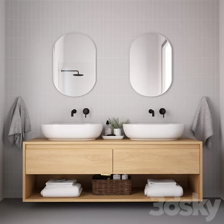 Bathroom Furniture I Bathroom furniture_15 3D Model