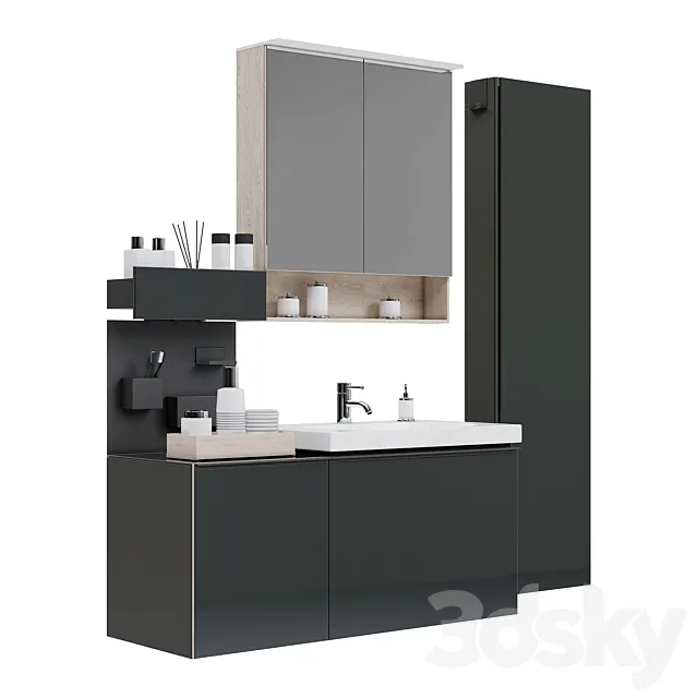 Bathroom furniture KERAMAG ACANTO 3D Model