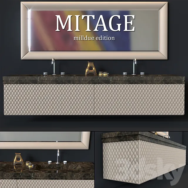 Bathroom furniture Mitage room 3DModel