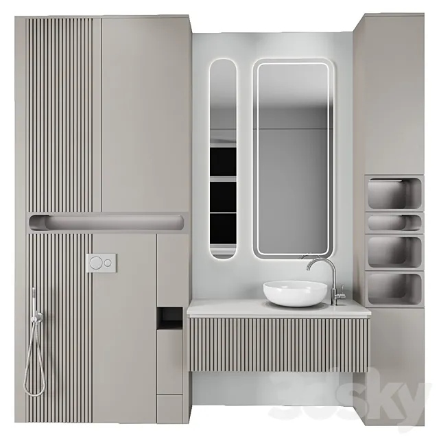 Bathroom furniture N51 Free Download