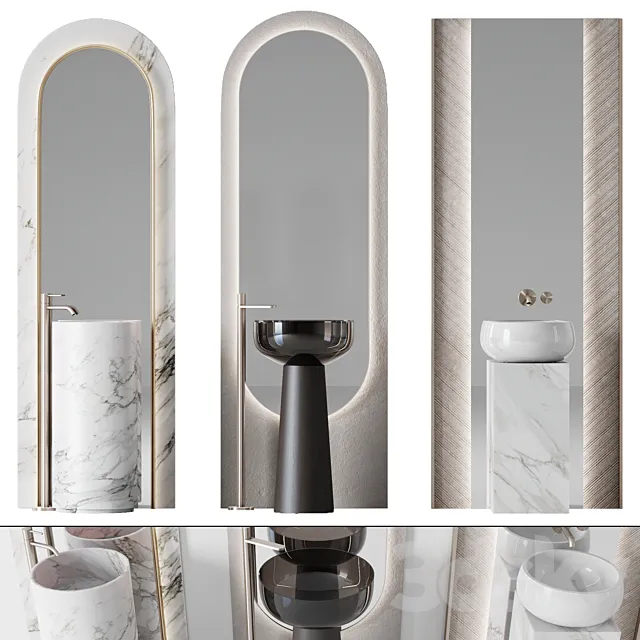 Bathroom furniture No. 29 3D Model