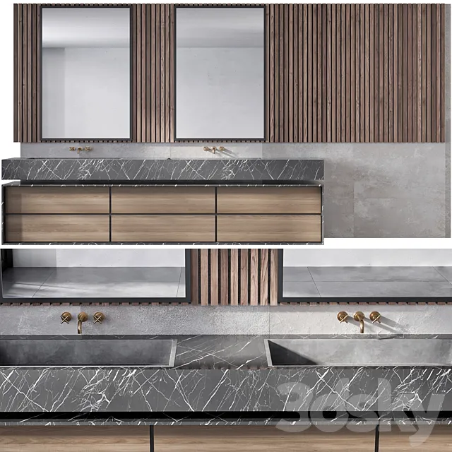 BATHROOM FURNITURE NO26 3D Model