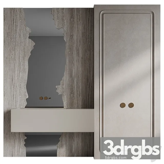 Bathroom Furniture River 3D Model Free