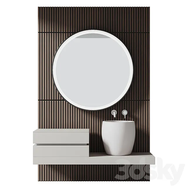 Bathroom furniture set 23 Free Download