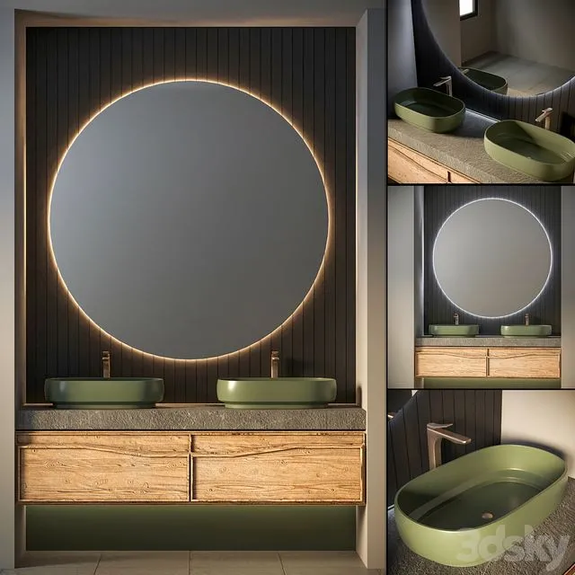Bathroom furniture vol. 04 3D Model