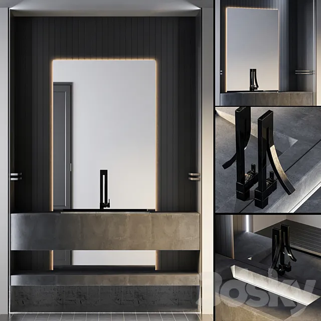 bathroom furniture vol.05 3D Model