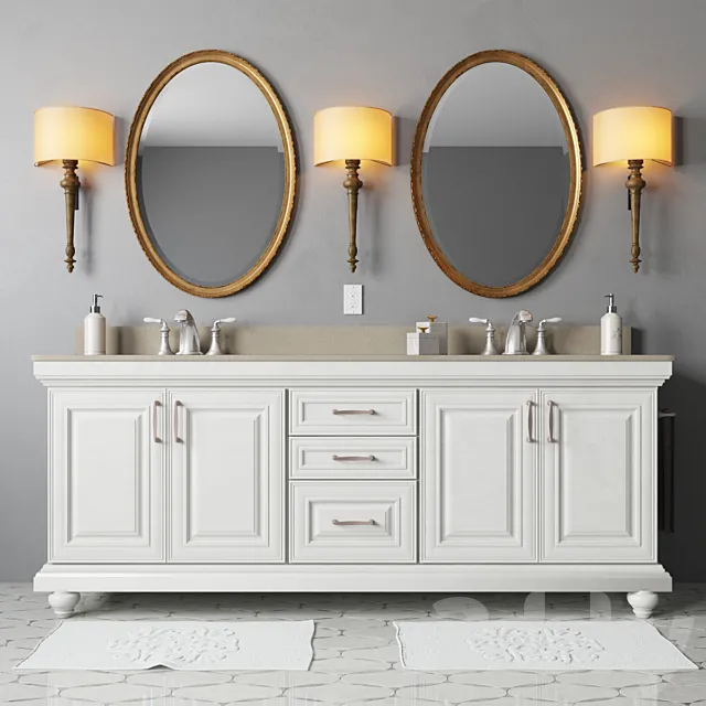 Bathroom Furniture Woodmark 3DModel