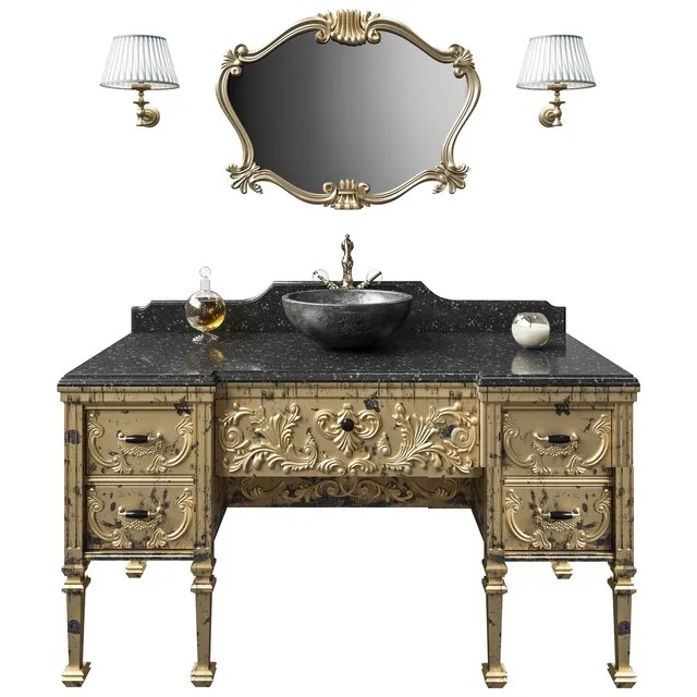 bathroom - GAIA IMPERO washbasin 02 3D Model