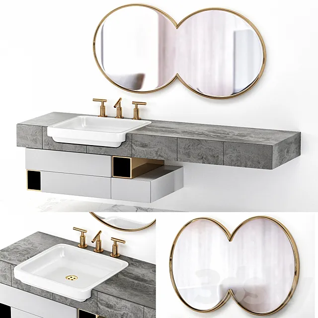 Bathroom Gerciane Carvalho 3D Model