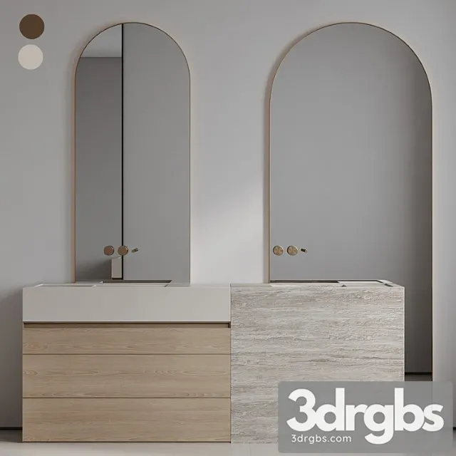 Bathroom Hare 3D Model Free