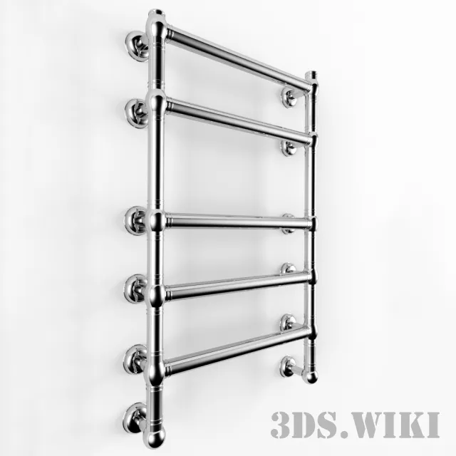 bathroom - Heated towel rail Margaroli 3D Model