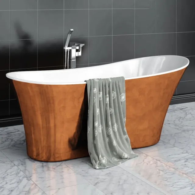 bathroom - Heritage Holywell bath 3D Model