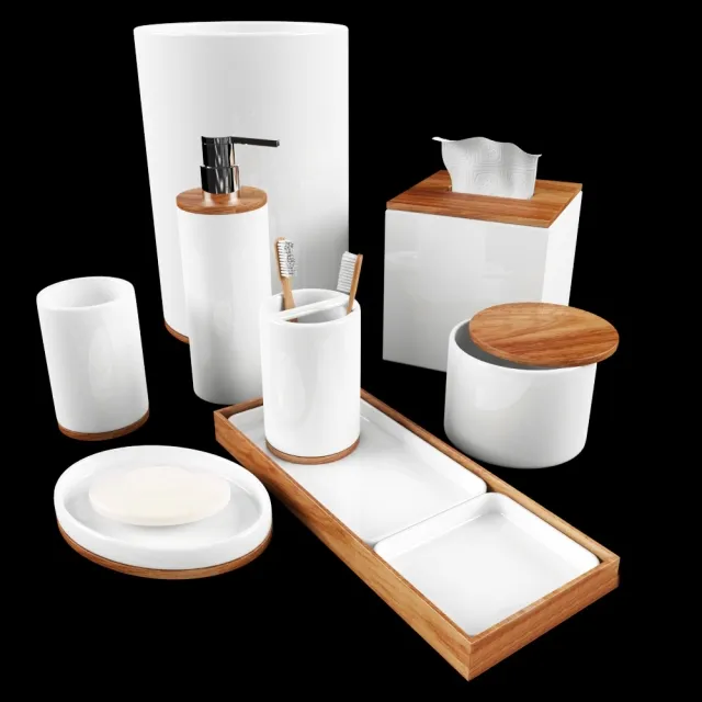 bathroom - Hotel collection 3D Model