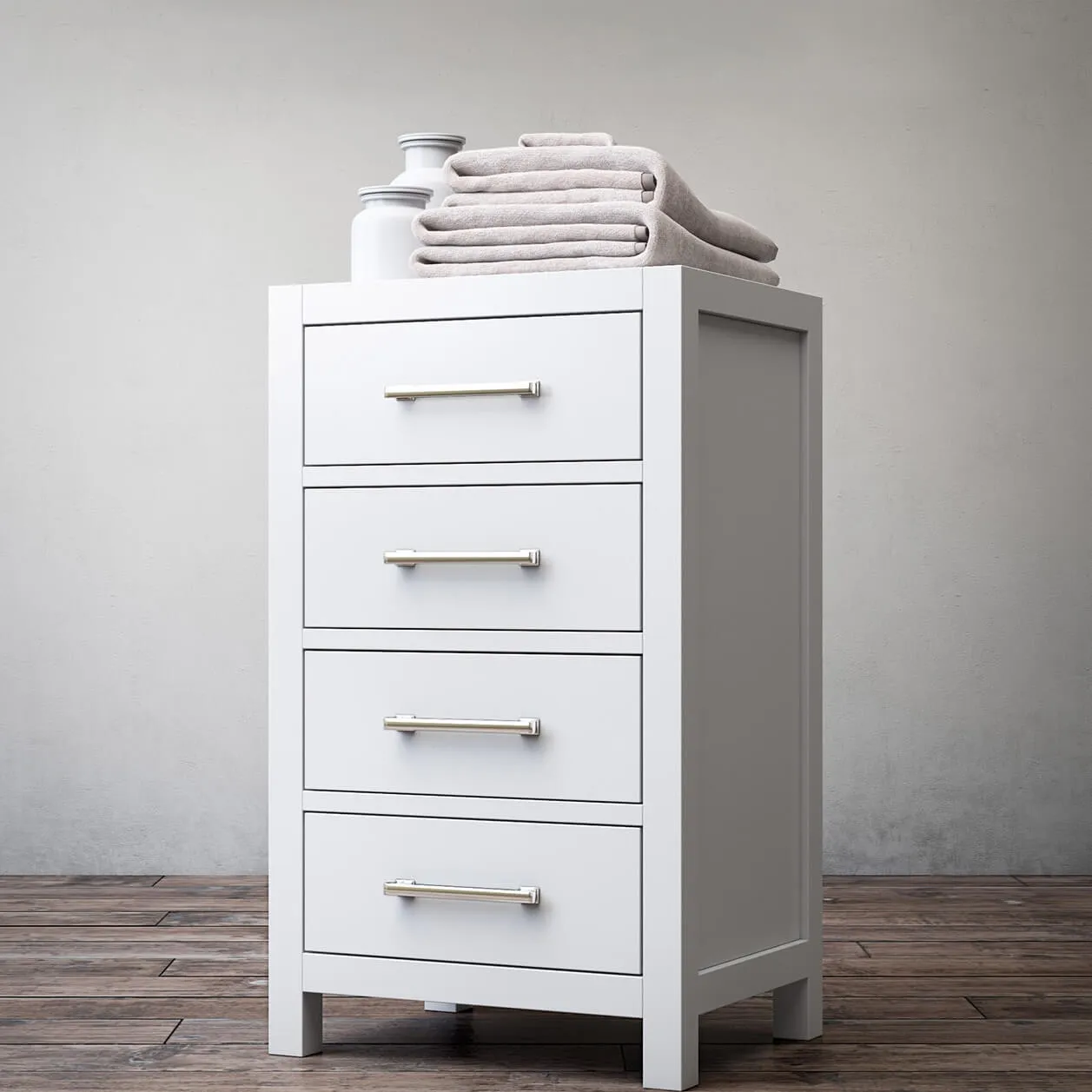 bathroom - Hutton  four-drawer base 3D Model