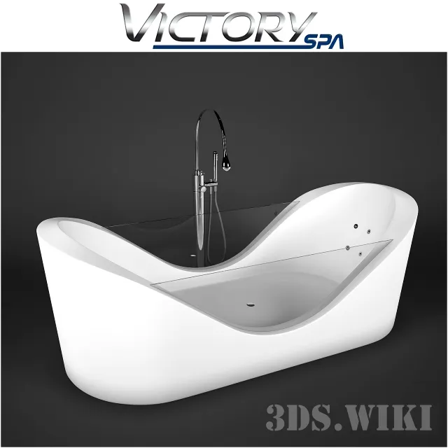 bathroom - Hydromassage bath VICTORY SPA LONDON 3D Model