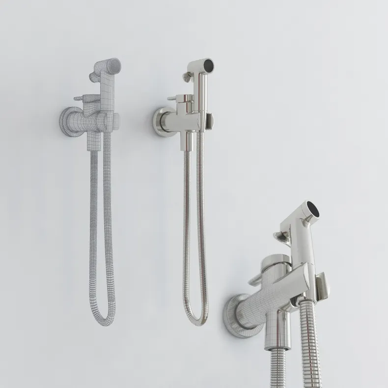 bathroom - Hygienic shower Cristin 3D Model