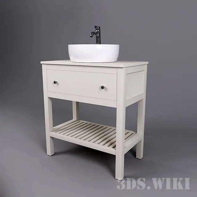 bathroom - Ikea Set 3D Model