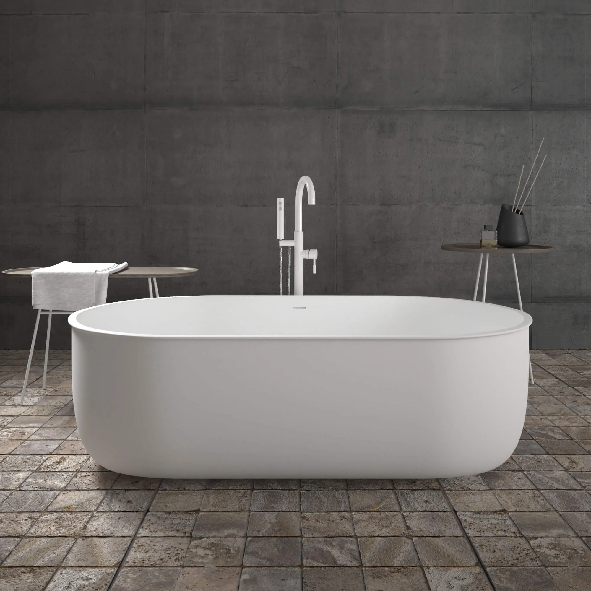 bathroom - Inbani Prime bath 1 3D Model
