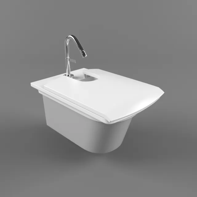 bathroom - Jacob delafon Stillness 1 3D Model
