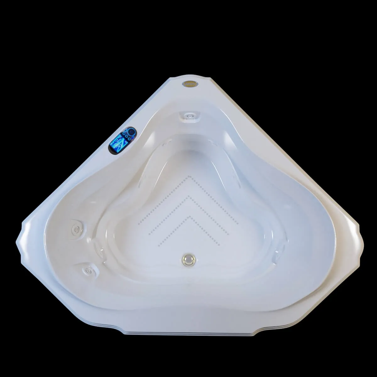 bathroom - Jacuzzi Bellavista corner bath 3D Model