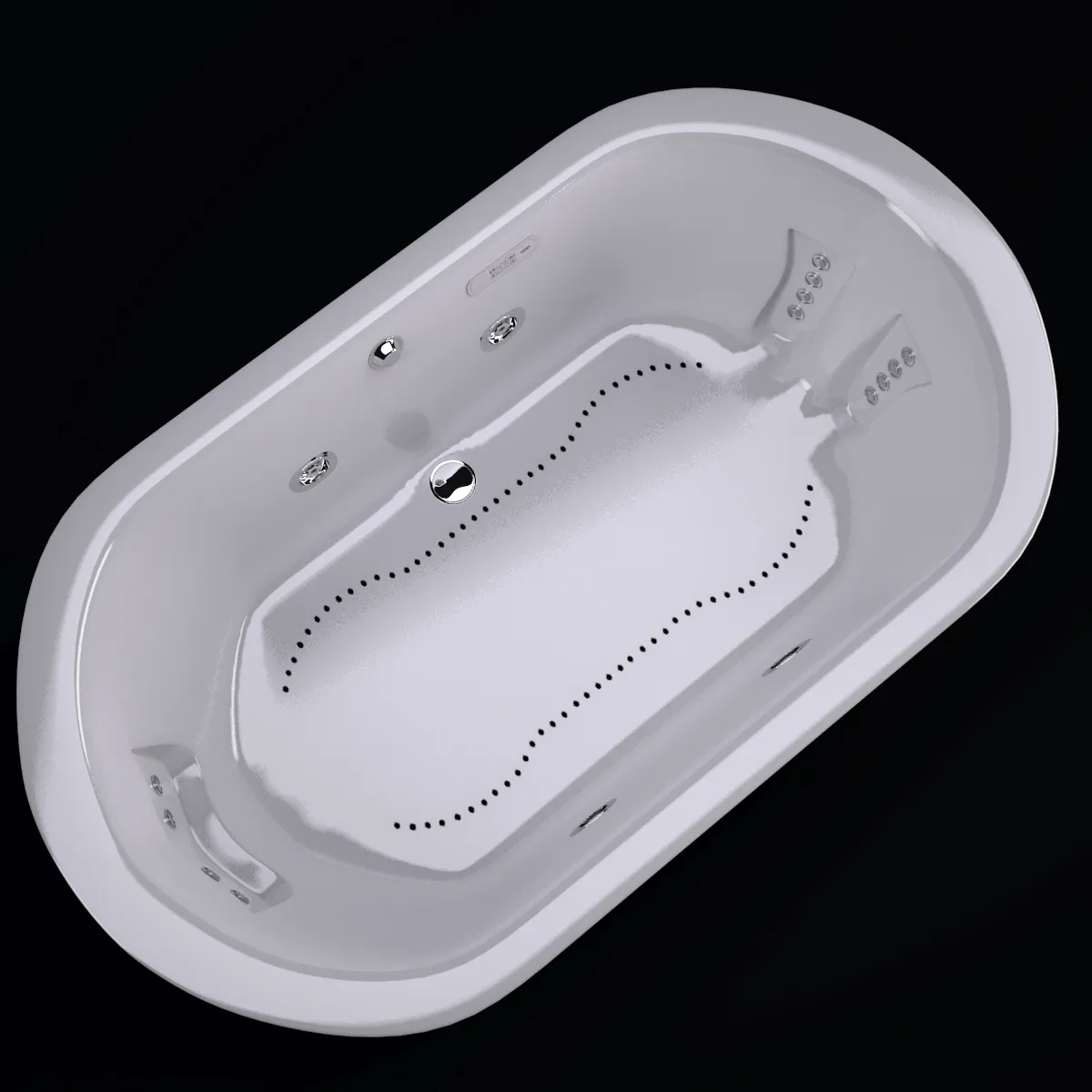 bathroom - Jacuzzi Salon Spa - Duetta 7242 3D Model