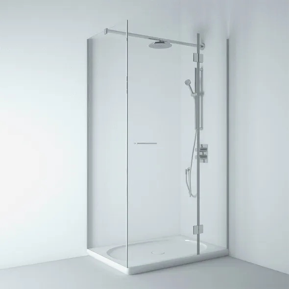 bathroom - Laufen Shower 3D Model