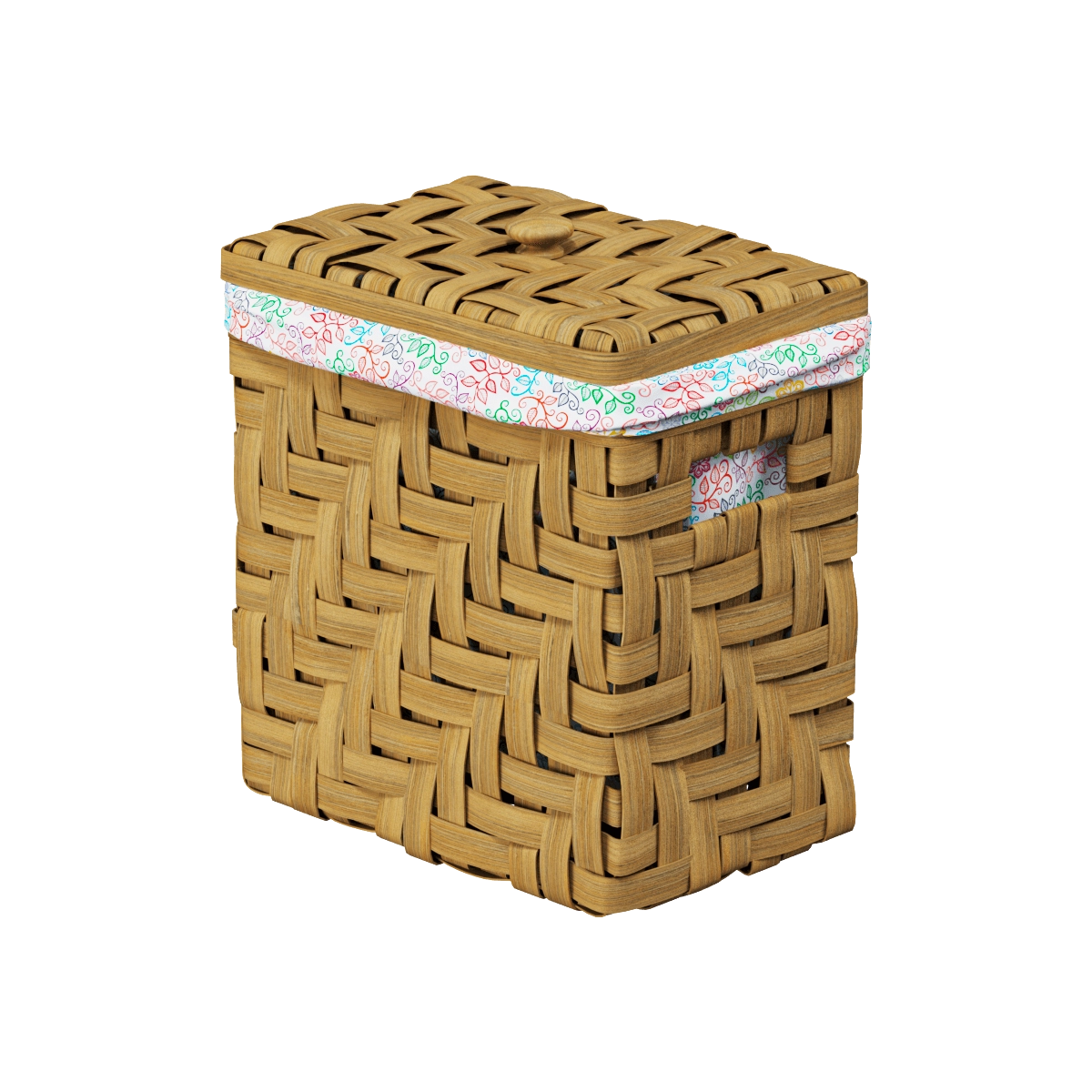 bathroom - Laundry basket 03 3D Model