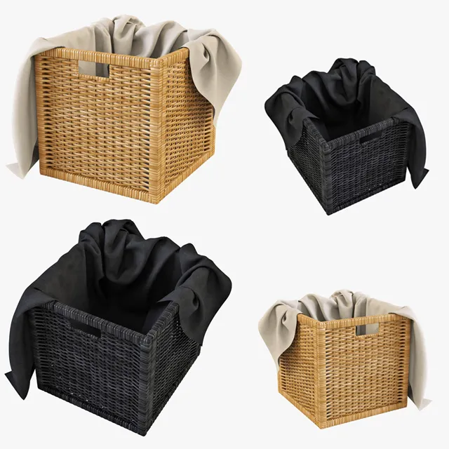 bathroom - Laundry box 008 3D Model