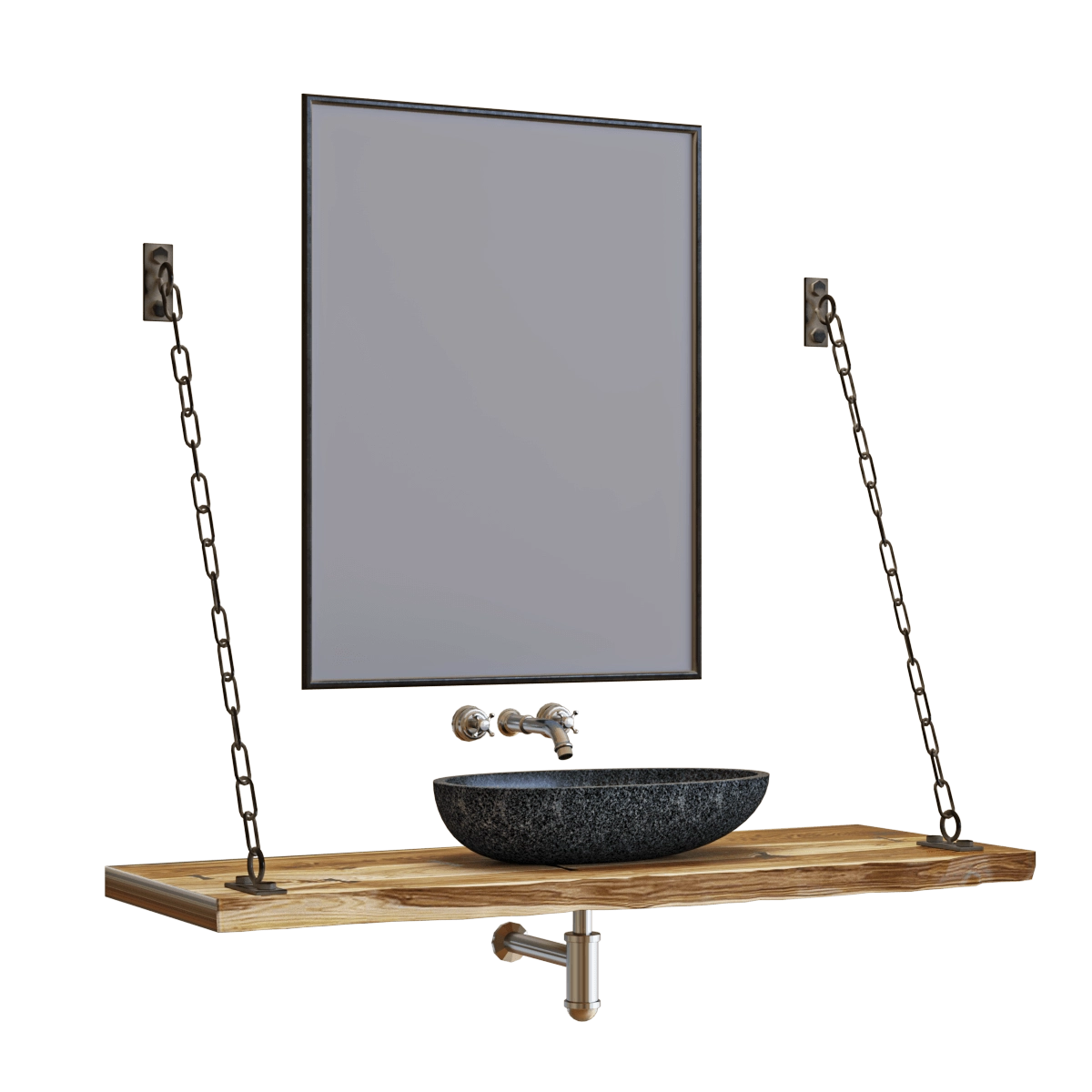 bathroom - Loft design for bathroom 3D Model