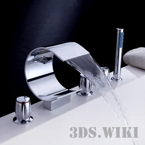 bathroom - Mixer - Water blender 3D Model